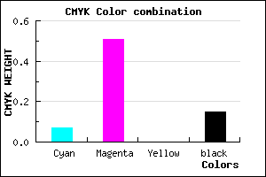 #C969D8 color CMYK mixer