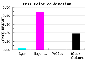 #C974CE color CMYK mixer