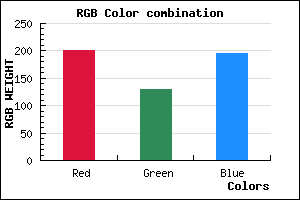 rgb background color #C982C3 mixer