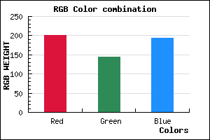 rgb background color #C990C2 mixer