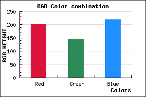rgb background color #C990DB mixer