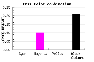 #C9B6CA color CMYK mixer