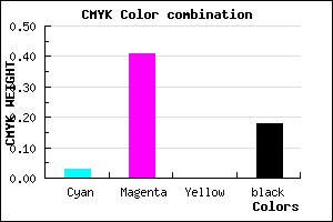 #CA7AD0 color CMYK mixer