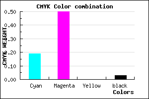 #CA7CF8 color CMYK mixer