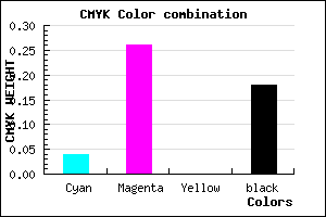#CA9BD2 color CMYK mixer