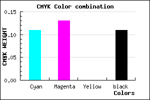#CAC5E3 color CMYK mixer