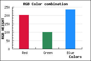 rgb background color #CB65EB mixer