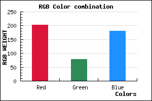 rgb background color #CB4EB4 mixer