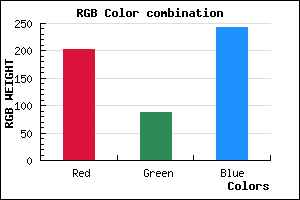 rgb background color #CB57F3 mixer