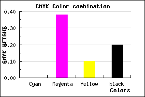 #CC7EB7 color CMYK mixer