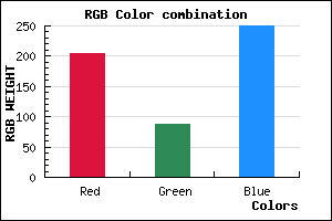 rgb background color #CD58FA mixer