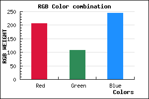 rgb background color #CE6CF4 mixer