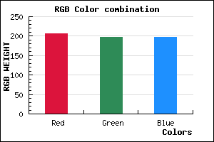 rgb background color #CEC5C5 mixer