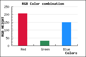 rgb background color #CE1F96 mixer