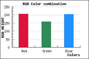 rgb background color #CF9FCD mixer