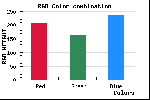 rgb background color #CFA5EB mixer