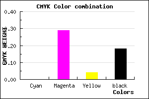 #D195C9 color CMYK mixer