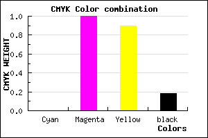#D20016 color CMYK mixer