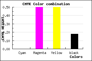 #D26A6A color CMYK mixer