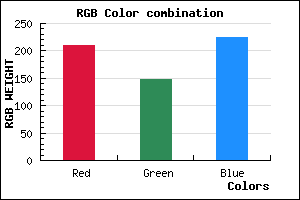 rgb background color #D293E1 mixer
