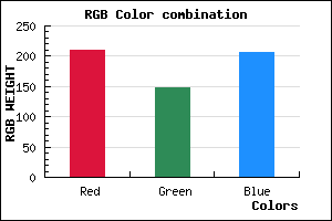 rgb background color #D294CE mixer