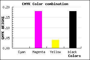 #D2ACCA color CMYK mixer