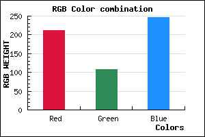 rgb background color #D36CF6 mixer