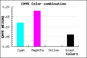 #D3C4F0 color CMYK mixer