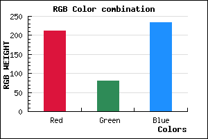 rgb background color #D450EA mixer