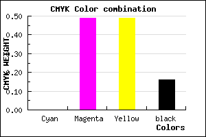 #D56C6C color CMYK mixer