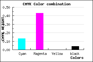 #D58AF4 color CMYK mixer
