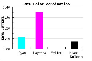 #D59BEE color CMYK mixer