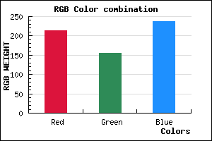rgb background color #D59BEE mixer