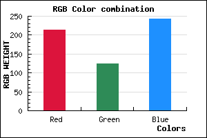 rgb background color #D67CF2 mixer