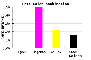 #D76CA8 color CMYK mixer