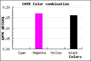 #D7B3D6 color CMYK mixer
