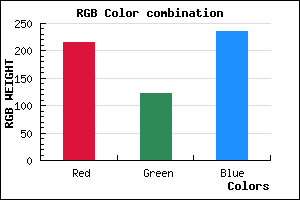 rgb background color #D87BEB mixer