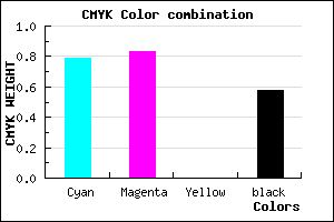 #16126B color CMYK mixer