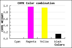 #DC080D color CMYK mixer