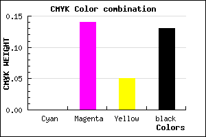 #DDBED2 color CMYK mixer