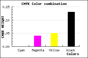 #DDD4D3 color CMYK mixer