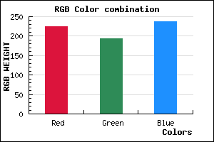 rgb background color #E0C1ED mixer