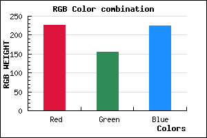 rgb background color #E29CE0 mixer