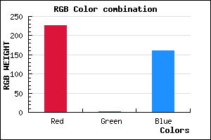 rgb background color #E202A0 mixer
