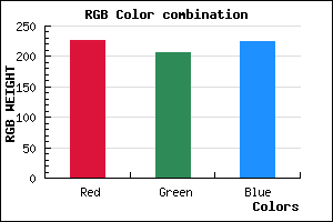 rgb background color #E2CEE0 mixer