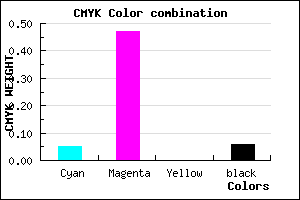 #E37FEF color CMYK mixer
