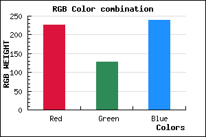 rgb background color #E37FEF mixer