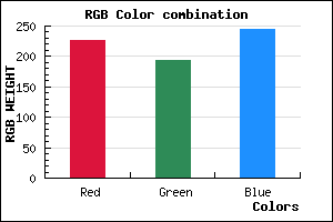 rgb background color #E3C1F5 mixer