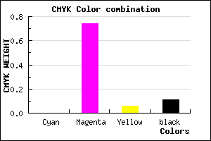 #E33BD5 color CMYK mixer