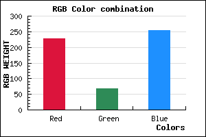rgb background color #E344FF mixer